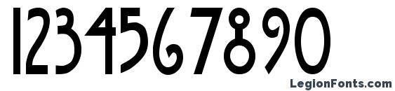 Esmount Bold Co Font, Number Fonts