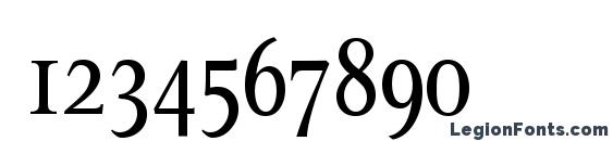 Esperanto Cond SmallCaps Font, Number Fonts