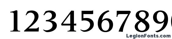 Esperanto SemiBold Font, Number Fonts