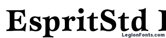 шрифт EspritStd Bold, бесплатный шрифт EspritStd Bold, предварительный просмотр шрифта EspritStd Bold