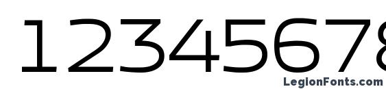 Esqadero FF CY 4F Font, Number Fonts