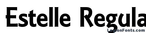 Estelle Regular font, free Estelle Regular font, preview Estelle Regular font