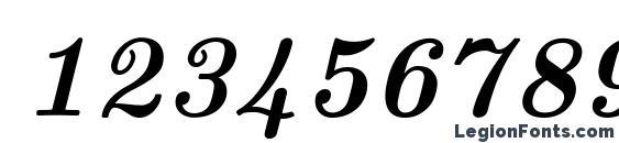 Euclid Symbol Bold Italic Font, Number Fonts