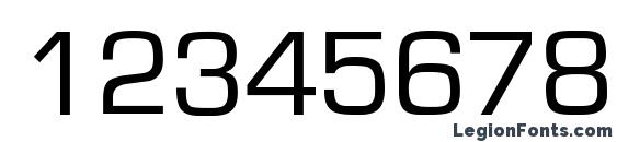 EuralDB Normal Font, Number Fonts