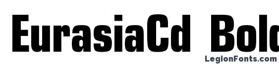 EurasiaCd Bold font, free EurasiaCd Bold font, preview EurasiaCd Bold font