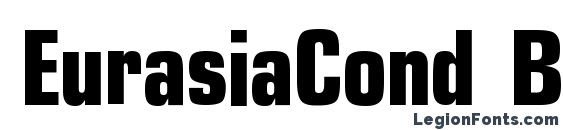 EurasiaCond Bold font, free EurasiaCond Bold font, preview EurasiaCond Bold font