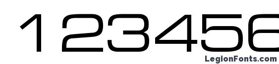 EurasiaEx Regular Font, Number Fonts