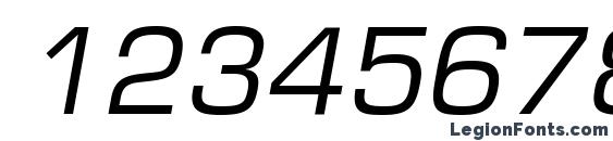 Euro i Font, Number Fonts