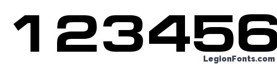 Euro xb Font, Number Fonts