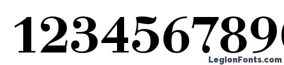 EuroBodTDemBol Font, Number Fonts