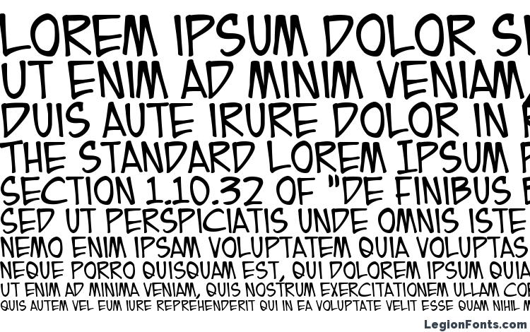 specimens EuroComic font, sample EuroComic font, an example of writing EuroComic font, review EuroComic font, preview EuroComic font, EuroComic font