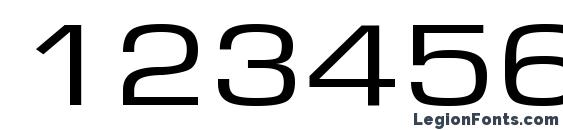 Europe130n Font, Number Fonts