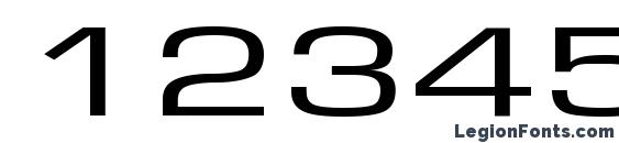 Шрифт Europe160, Шрифты для цифр и чисел