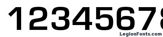 EuropeDemi Font, Number Fonts