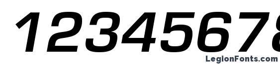 Europedemic italic Font, Number Fonts