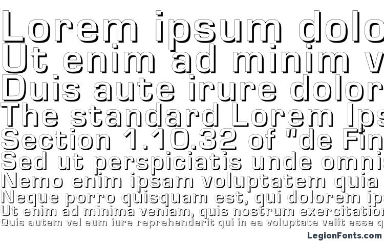 specimens Europeshadowc font, sample Europeshadowc font, an example of writing Europeshadowc font, review Europeshadowc font, preview Europeshadowc font, Europeshadowc font