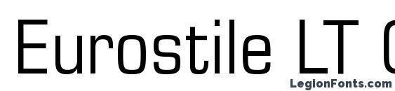 шрифт Eurostile LT Condensed, бесплатный шрифт Eurostile LT Condensed, предварительный просмотр шрифта Eurostile LT Condensed