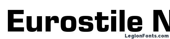 Шрифт Eurostile Next LT Com Bold