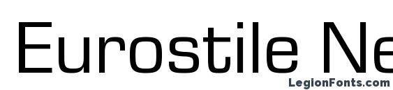 Eurostile Next LT Com Regular Font