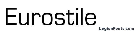 шрифт Eurostile, бесплатный шрифт Eurostile, предварительный просмотр шрифта Eurostile