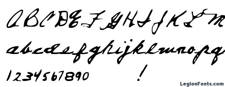 глифы шрифта Everett Steeles Hand, символы шрифта Everett Steeles Hand, символьная карта шрифта Everett Steeles Hand, предварительный просмотр шрифта Everett Steeles Hand, алфавит шрифта Everett Steeles Hand, шрифт Everett Steeles Hand