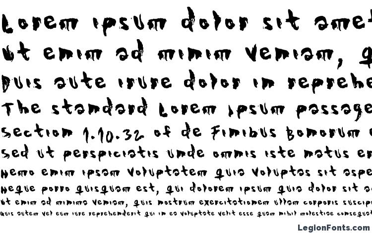 specimens Evilcop font, sample Evilcop font, an example of writing Evilcop font, review Evilcop font, preview Evilcop font, Evilcop font