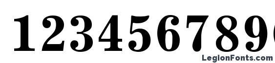 Excelsior Cyrillic Bold Font, Number Fonts