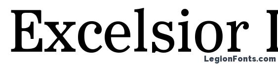 Шрифт Excelsior Insertio LT, Типографические шрифты