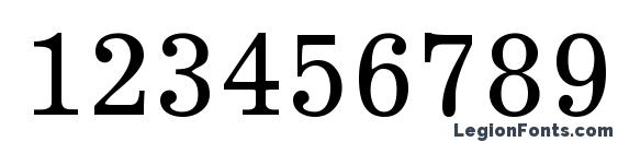 ExclaimDB Normal Font, Number Fonts