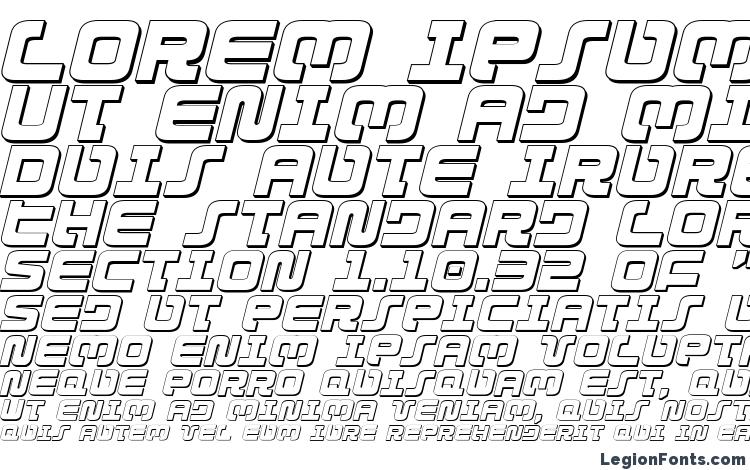 specimens Exedore 3D Italic font, sample Exedore 3D Italic font, an example of writing Exedore 3D Italic font, review Exedore 3D Italic font, preview Exedore 3D Italic font, Exedore 3D Italic font