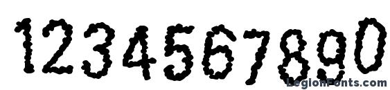 Exoneration Font, Number Fonts