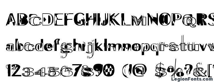 glyphs Experitypo5 font, сharacters Experitypo5 font, symbols Experitypo5 font, character map Experitypo5 font, preview Experitypo5 font, abc Experitypo5 font, Experitypo5 font