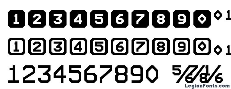 glyphs Expo numerals font, сharacters Expo numerals font, symbols Expo numerals font, character map Expo numerals font, preview Expo numerals font, abc Expo numerals font, Expo numerals font