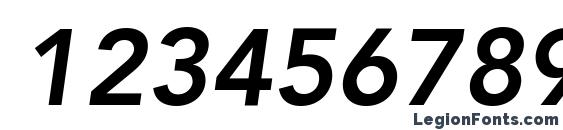 Expo SSi Bold Italic Font, Number Fonts