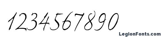 ExPontoPro Light Font, Number Fonts