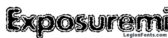 Exposuremixtwoc Font