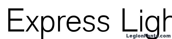 Express Light SSi Light font, free Express Light SSi Light font, preview Express Light SSi Light font