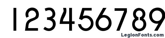 Expressa Regular Font, Number Fonts