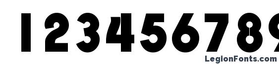 ExpressaLH Bold Font, Number Fonts