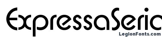 ExpressaSerial Regular Font