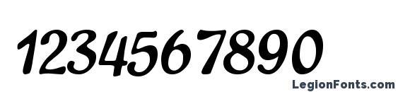 Expressc Font, Number Fonts