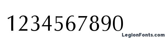 Exylec Font, Number Fonts