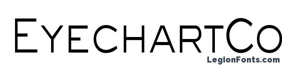 EyechartCondensed Regular Font