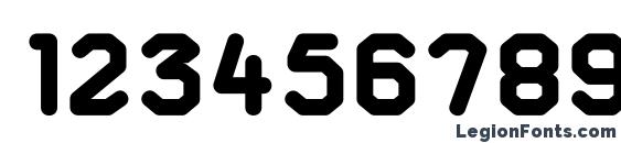 F4aAgentRoundedBold Font, Number Fonts