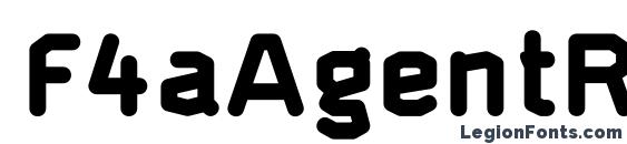 F4aAgentRoundedBold font, free F4aAgentRoundedBold font, preview F4aAgentRoundedBold font