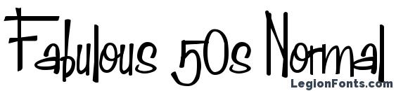 Fabulous 50s Normal Font