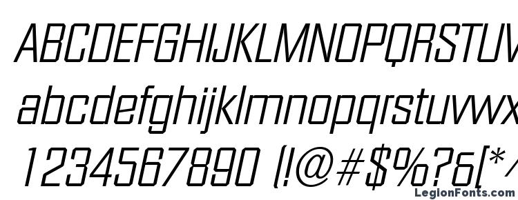 glyphs FacetLight Italic font, сharacters FacetLight Italic font, symbols FacetLight Italic font, character map FacetLight Italic font, preview FacetLight Italic font, abc FacetLight Italic font, FacetLight Italic font