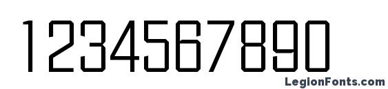 Facetlight Font, Number Fonts