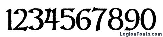 Faerie Font, Number Fonts