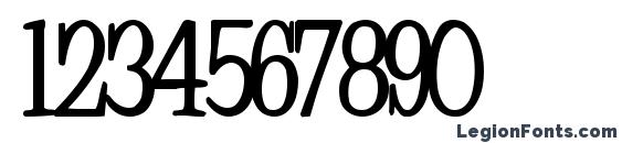 Fairchild85 bold Font, Number Fonts
